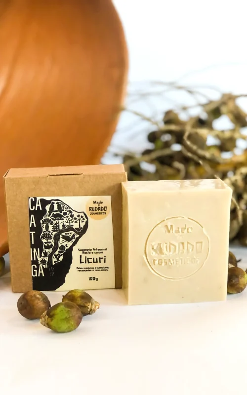 Sabonete Artesanal Rosto e Corpo Licuri